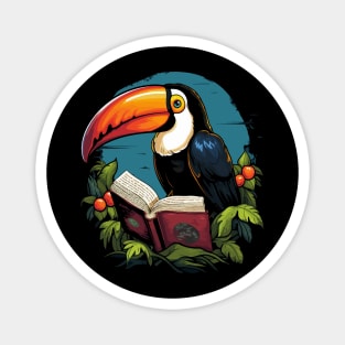 Toucan Reads Book Magnet